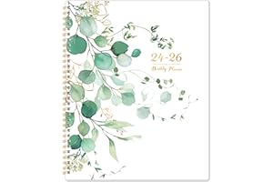 CHOPET 2024-2026 Planner - Monthly Planner/Calendar 2024-2026, from Jul. 2024 to Jun. 2026, 8.5" x 11", 2 Years Planner with 24 Monthly Tabs and Back Pocket, Perfect for Organize