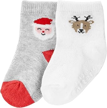 baby santa socks