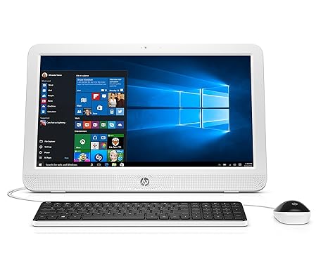 Hp E101il 19 5 Inch All In One Desktop Celeron N3700 2gb 500gb Dos Integrated Graphics Amazon In Computers Accessories