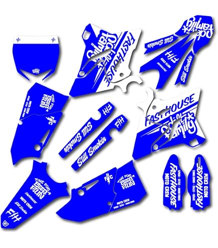 thumbnail image 2 of KALAIR GFX Graphics Kit For Yamaha YZ125/YZ250 (2015-2021) – Swift Black, Customizable Name & Number 2 of 5