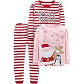 Simple Joys by Carter's Baby 3-Piece Snug-fit Cotton Holiday Pajama Set