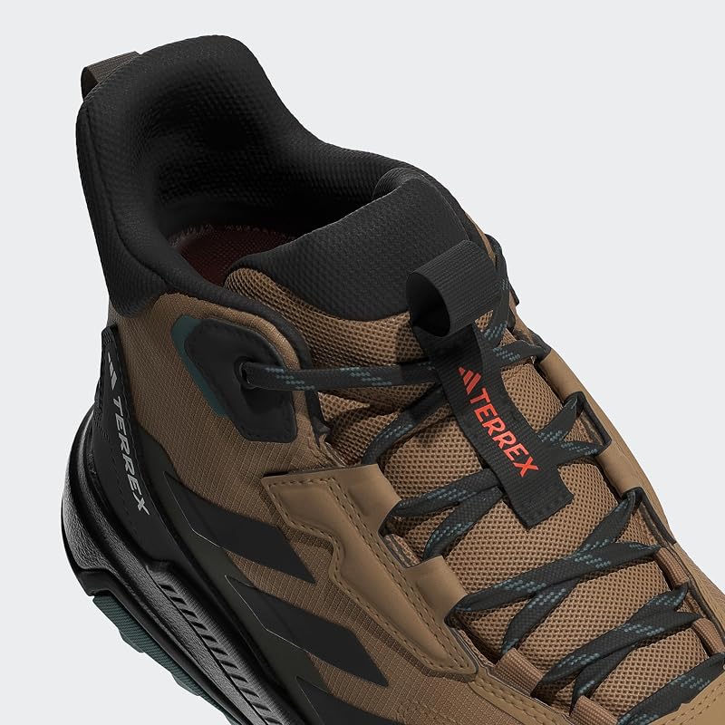 Homme Terrex Anylander Mid Rain.Rdy Hiking Shoes, Cardboard/Core Black/Shadow Olive, 44 EU — photo 5 sur 8