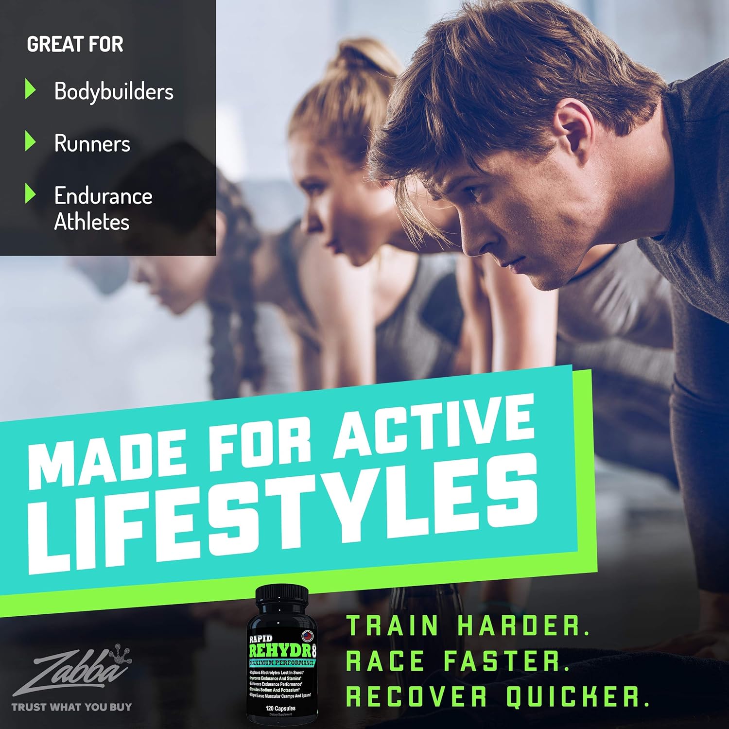 Elite Sportz Electrolyte Tablets Stop Leg Cramps Fast - Our Electrolyte Supplement Will End Your Cramp Issues and Allow You to Compete Like Never Before. 120 Salt Pills - Easy to Swallow Salt Tablets: Health & Personal Care