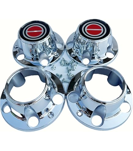 Amazon.com: 4 Pcs Chrome Wheel Center Hub Caps W/Screws 560-3026
