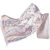 Cutewing Scarf Shawl Wraps for Women Pashmina Soft Cashmere Scarf Printed Large Blanket Scarf Warm for Fall Winter