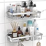 Moforoco Shower Caddy Shelf Organizer Rack, Self