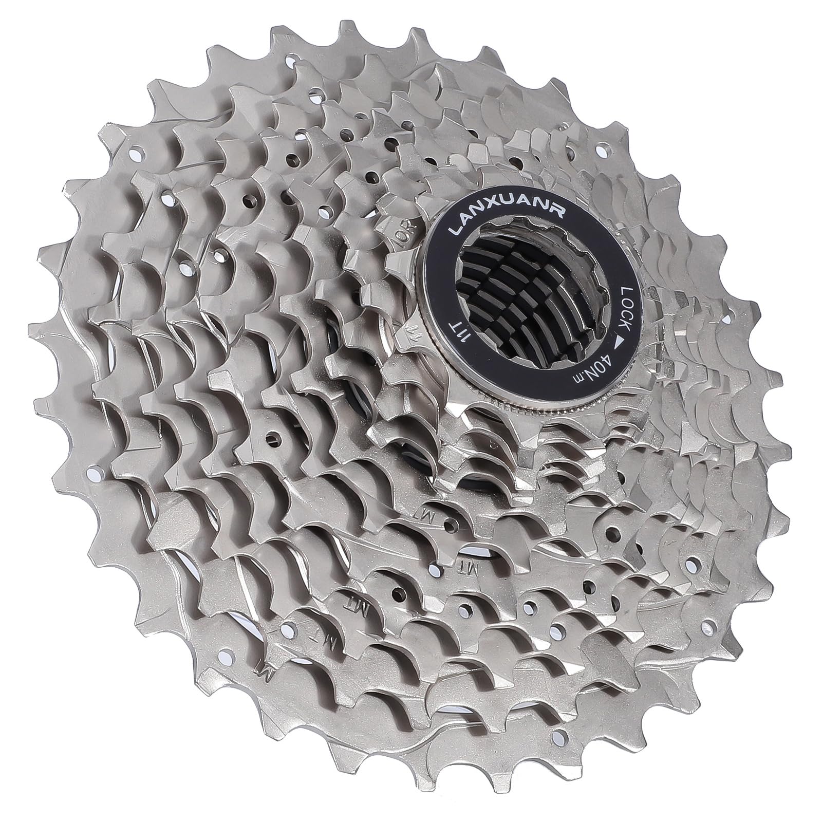 LANXUANR 11 Speed Mountain Bicycle Cassette Fit for MTB Bike, Road Bicycle，Super Light (11-25T)