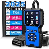 Etre Jeune OBD2 Scanner Tool, Upgraded V519 Vehicle Code Reader for Check Engine Light Clear Fault Codes, Live Data Professional OBDII Scan Tool for 1996 OBD2 Protocol Vehicle, Blue