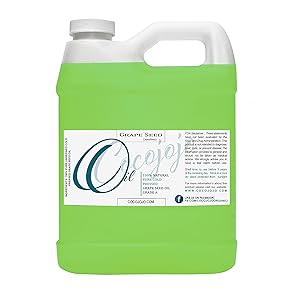 Grapeseed Oil Pure Natural Grape Seed Cold Pressed 16 or 32 oz Hair Face Skin Massage Moisturizing Premium Quality (32 oz)