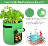 Maylove 10 Gallon Potato Grow Bags - 3 Pack Aeration Fabric Pots view 3