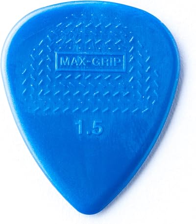 Dunlop Nylon Standard Max Grip 1.50mm Picks Pack of 12