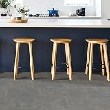 FloorPops FP3326 Tundra Peel & Stick Vinyl Floor Tiles Gray 12x12 Inch 10 Pack view 3