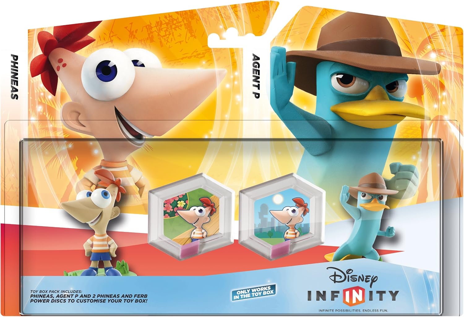 Disney Infinity Phineas & Ferb Toy Box Set Electronics