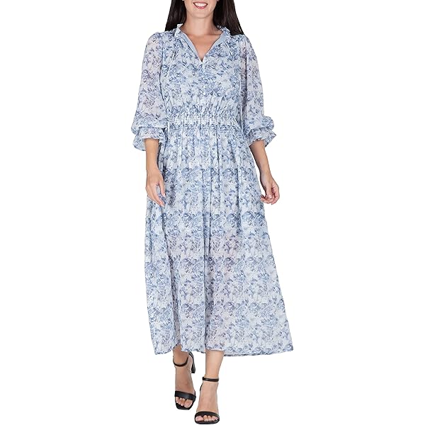 Ted Baker Ikella Strappy Linen Maxi Dress with Pleat Detail