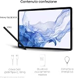 Samsung Galaxy Tab S8 WiFi 128GB Silver (Renewed) SM-X700 view 8