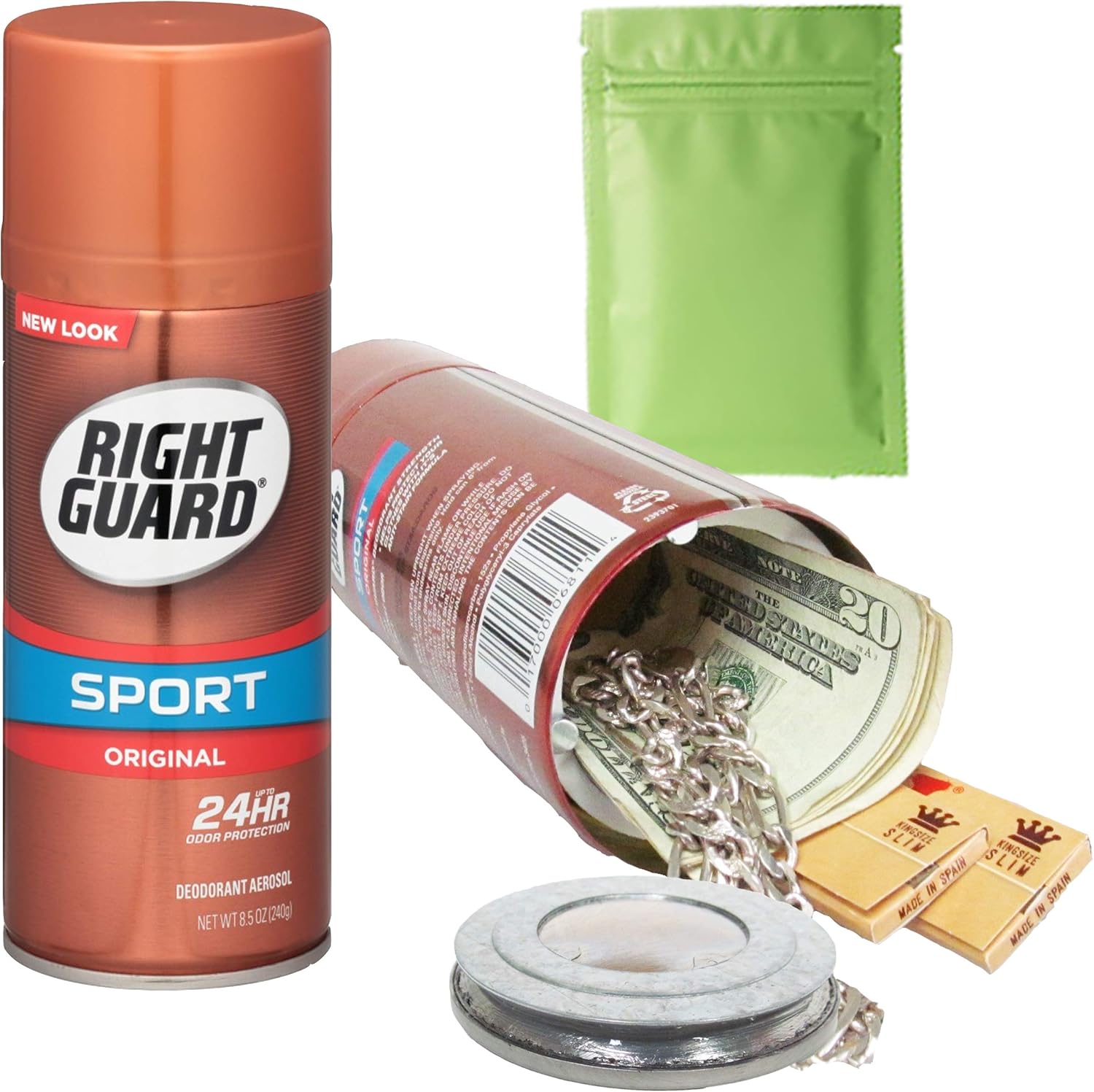 Deodorant Diversion Safe Large Secret Stash Can Hidden Hide Storage