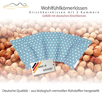 Cojín de huesos de cereza/Almohada relajante - Almohada para ...