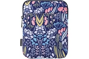 Dadanism 6-7 Inch Universal Padded Sleeve for 7" Colorsoft Signature Edition eReader 2024 and 6" eReader Book, Protective Sleeve Pouch Bag Carrying Case for Kobo E-Reader, Night Blue