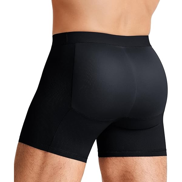 Boxer Con Imbottitura Glutei Boxer Uomo Imbottito Fullness Butt Booster - Intimo Modellante Enhancer, Nero, Taglie S-2XL Boxer 2 - Foto 11