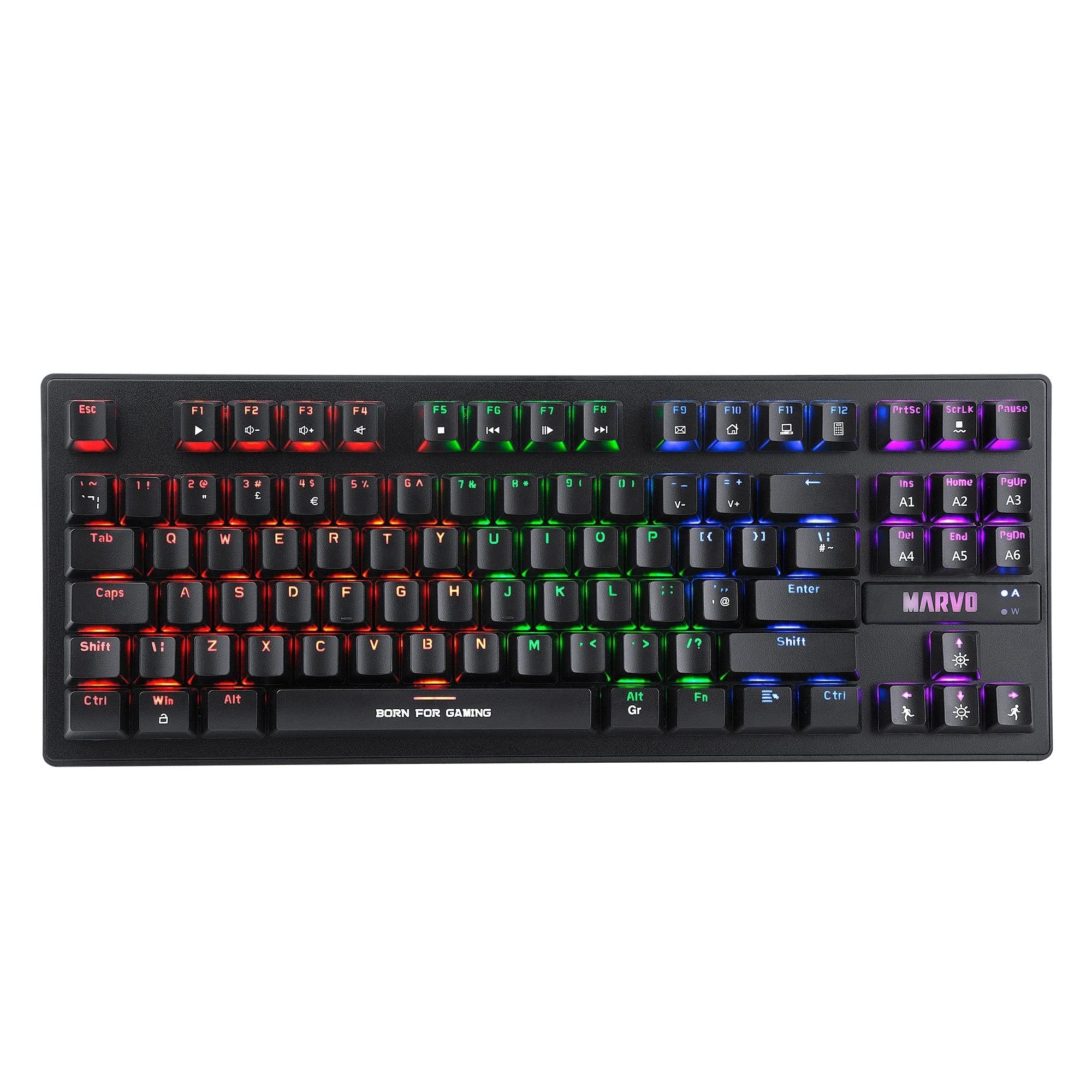 MARVO Scorpion KG901 RGB LED Compact Gaming Keyboard