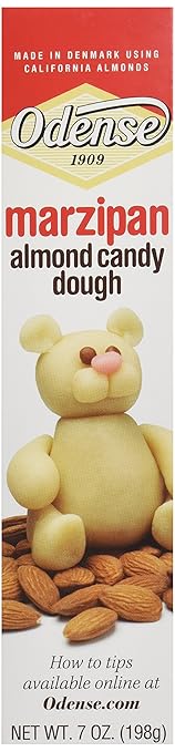 Amazon Com Odense Marzipan Almond Candy Dough 7 Ounce Box Marzipan Paste Grocery Gourmet Food