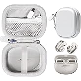 CaseSack Case for NEW Bose Ultra Open Earbuds with OpenAudio Technology (White)