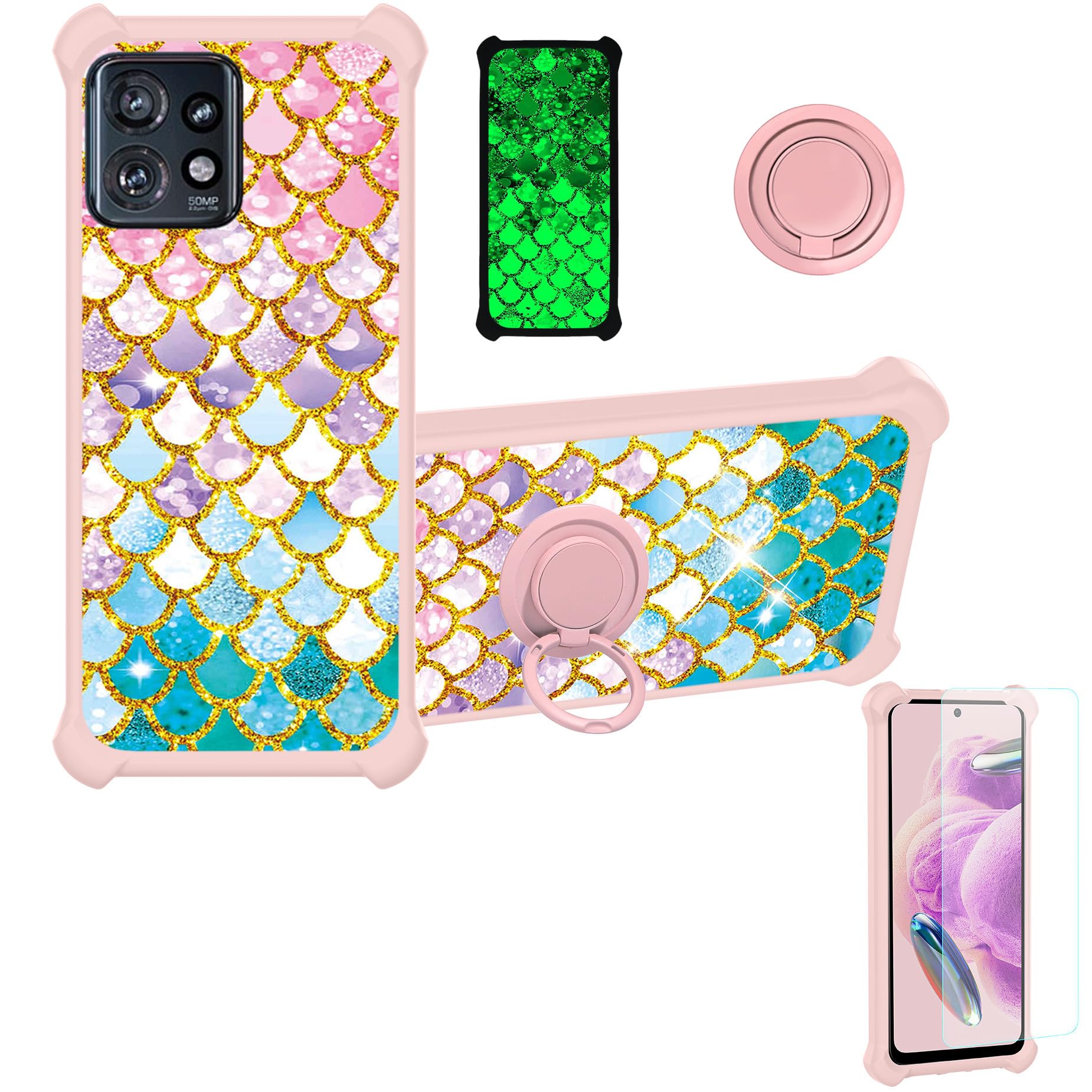 jioeuinly Case for Motorola Edge+Plus 2023 Case