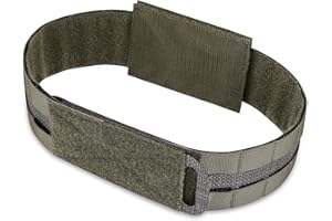 PETAC GEAR Tactical Replacement Cummerbund, Laser Cutting Tegris Cummerbunds,3" Rigid MOLLE Tactical Kit