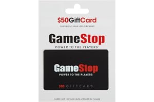 GameStop Physical Gift Card - $50