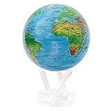 MOVA Globe – Blue Relief Map