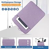 ZYB 15.6 Inch Laptop Sleeve Case Shockproof Waterproof Purple view 5