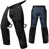 FORESTER Protective Trimmer Safety Chaps, Orange, Large (One Size Fits Most) *Not for Use with Chainsaws*