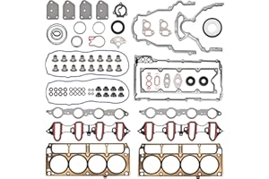 ARMKER Full Cylinder 5.3 Head Gasket Set Compatible with 2005-2014 Chevy Silverado 1500 Tahoe Avalanche Express Suburban for GMC Sierra Savana Yukon Envoy Escalade 5.3L LM7 L59 V8 Engine HS26191PT-1 CS9284