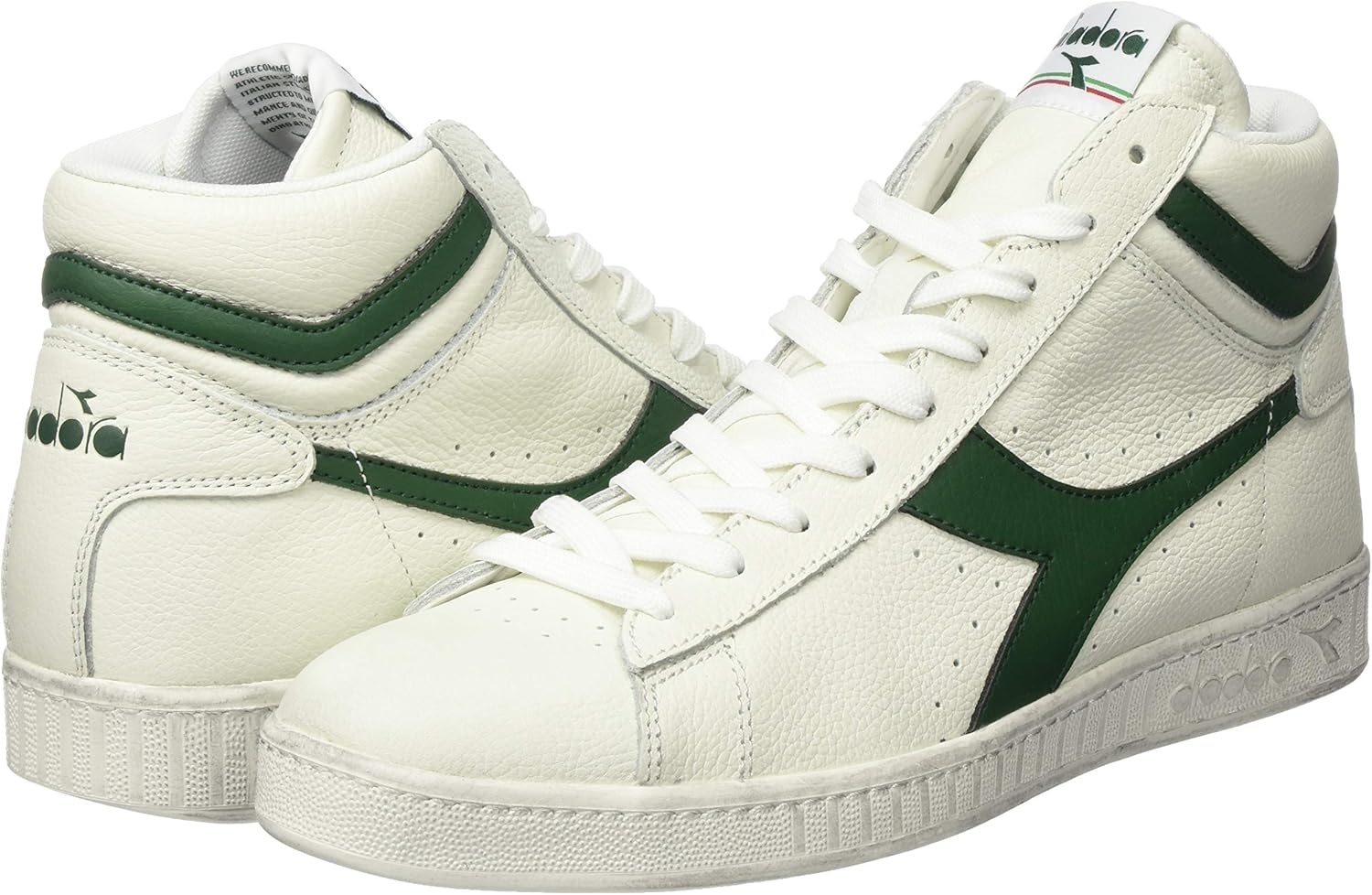 diadora game l waxed uomo bianche