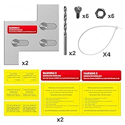 QYZZRS 2Set Generator Interlock Kit Compatible with