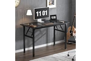 Need Office Computer Desk - 47.2L Sturdy and Heavy Duty Folding Laptop Table,Writing Table/Home Office Desk/Sewing Table,No A