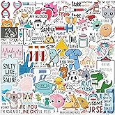 50PCS Funny Nurse Stickers Medical Stickers Funny Healthcare Sticker for Water Bottle Doctor Nursing Sticker Nurse Accessories for Work