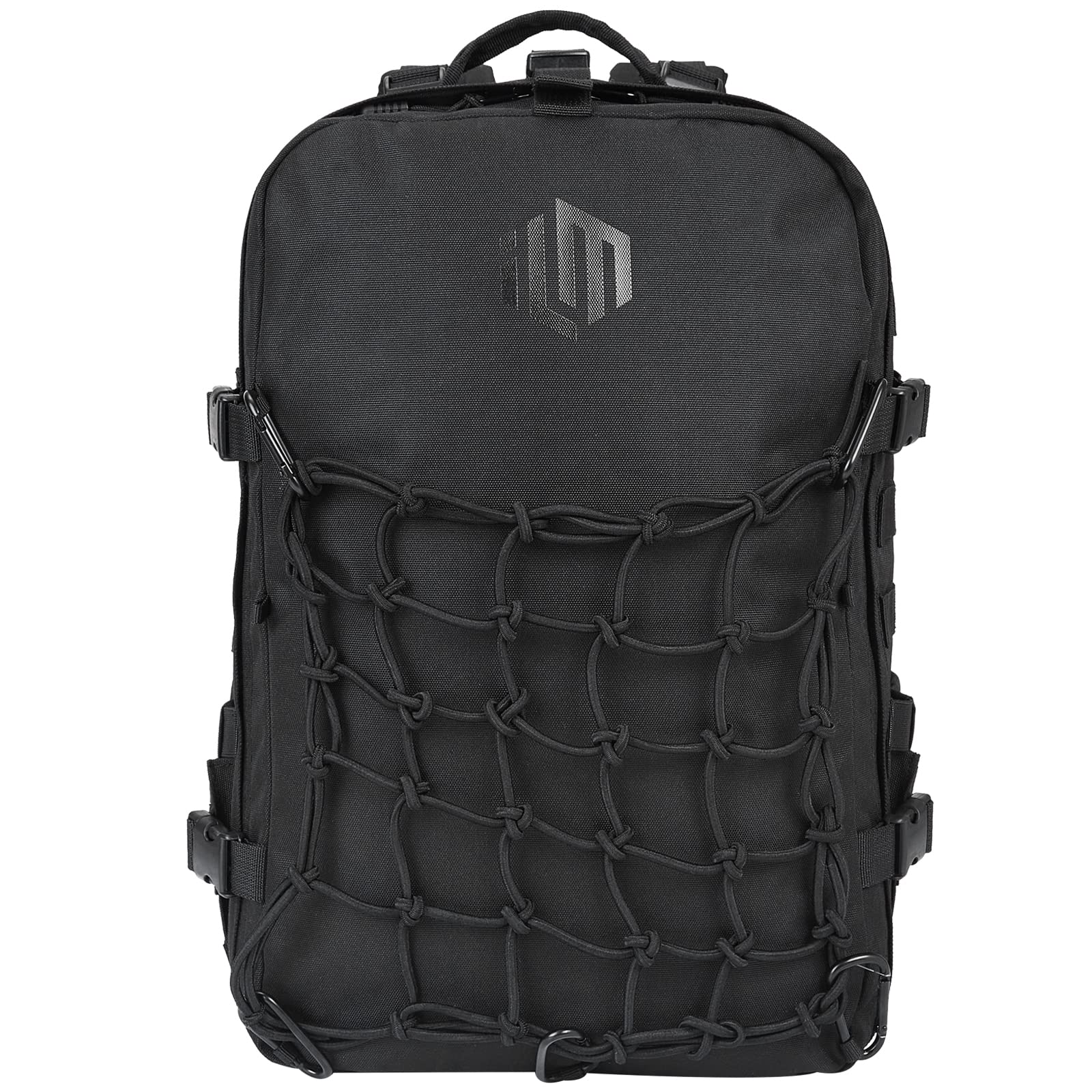 ILM Backpack 30L Large Capacity Waterproof Helmet Holder for Men Women Cycling Hiking Model BP01,Black