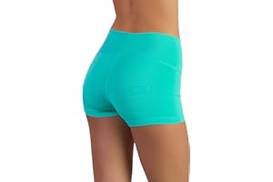 COVALENT ACTIVEWEAR Youth Breathable Shorty-Short & Scrunchy Combo - High Waisted & Super Comfy – Gym, Dance, Yoga, Aerobics, Cheer, Everyday!…