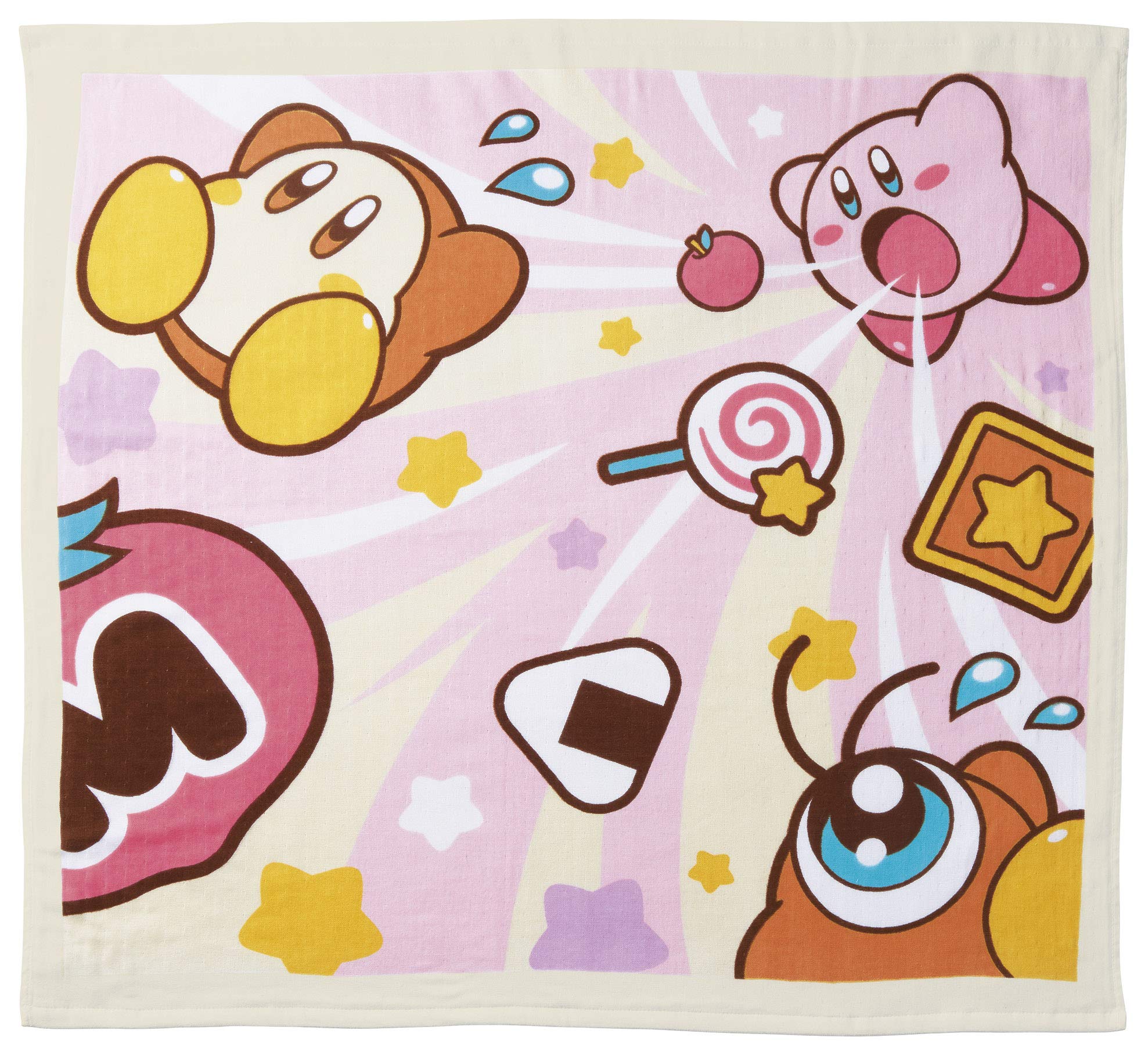 丸眞 ベビー用 湯上げタオル 任天堂 星のカービィ 90×90cm すいこみカービィ 綿100% 4585005100 の商品画像