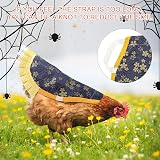 NQEUEPN 6 Pcs Chicken Saddles for Hens Cotton Back Protector Feather Fixer view 5