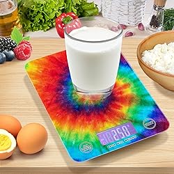 Spiral Tie Dye Food Scale Waterproof Digital