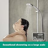 Hansgrohe Croma 100 Vario Shower Head Handheld Chrome 4 Sprays 100mm view 3