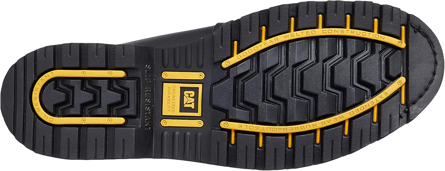 Cat Footwear Men's Holton Work Boots, Black, 13 UK Wide - Image 5