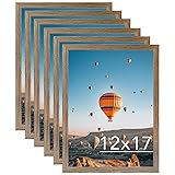 JCJMY 12x17 Picture Frame Set of 6, Horizontal and
