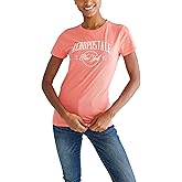Aeropostale Women's Aero Short Sleeve Graphic Tee- Arch