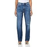 HUGO Women's Elyah Straight Leg Jeans
