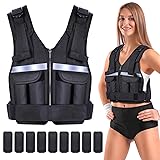 Adjustable Weighted Vest Weights Set: Sportneer 2 4