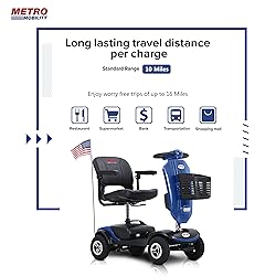 Metro Mobility 4 Wheel Powered Mobility Scooter for