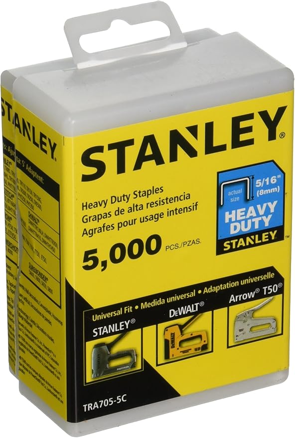 STANLEY TRA705-5C 5000 Units 5/16-Inch Heavy Duty Staples: Amazon.ca